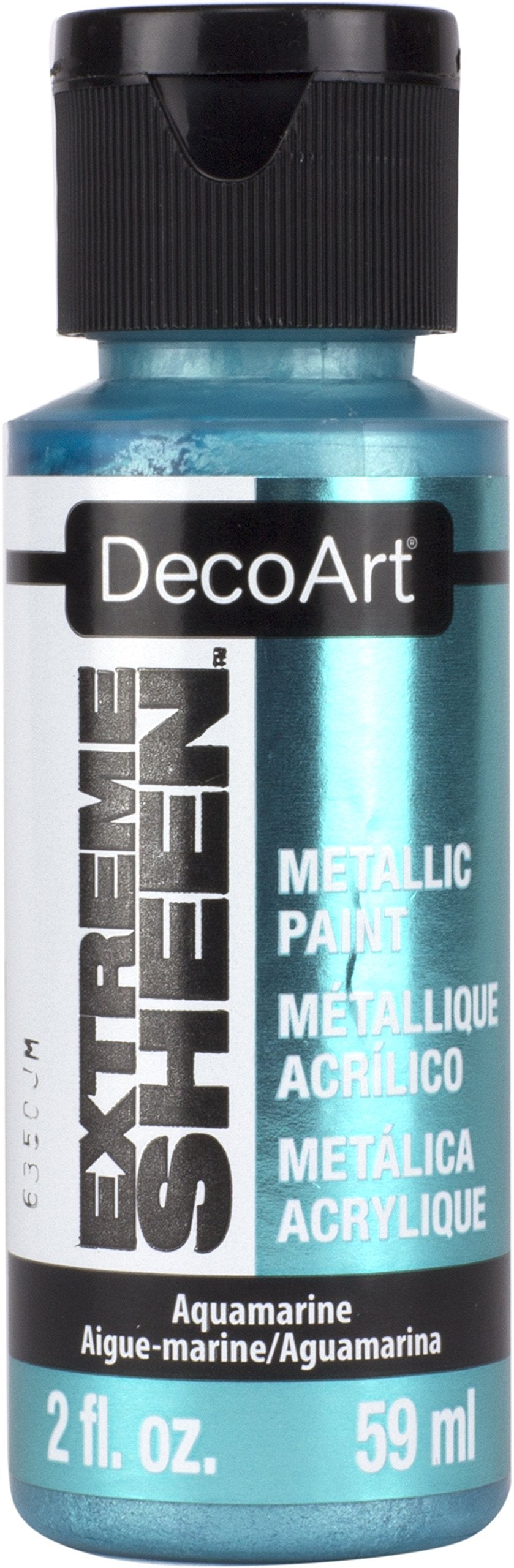 Decoart Extra Sheen Paint, Aquamarine, 2 Fl Oz - Vibrant Finish For Art & Craft Projects