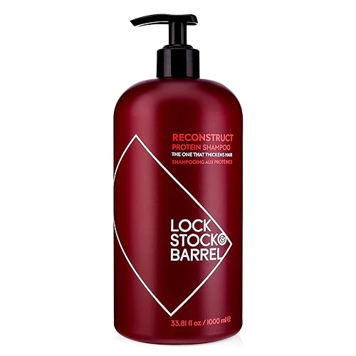 Lock Stock & Barrel Reconstruct Protein Thickening Shampoo For Men, 33.8 Oz