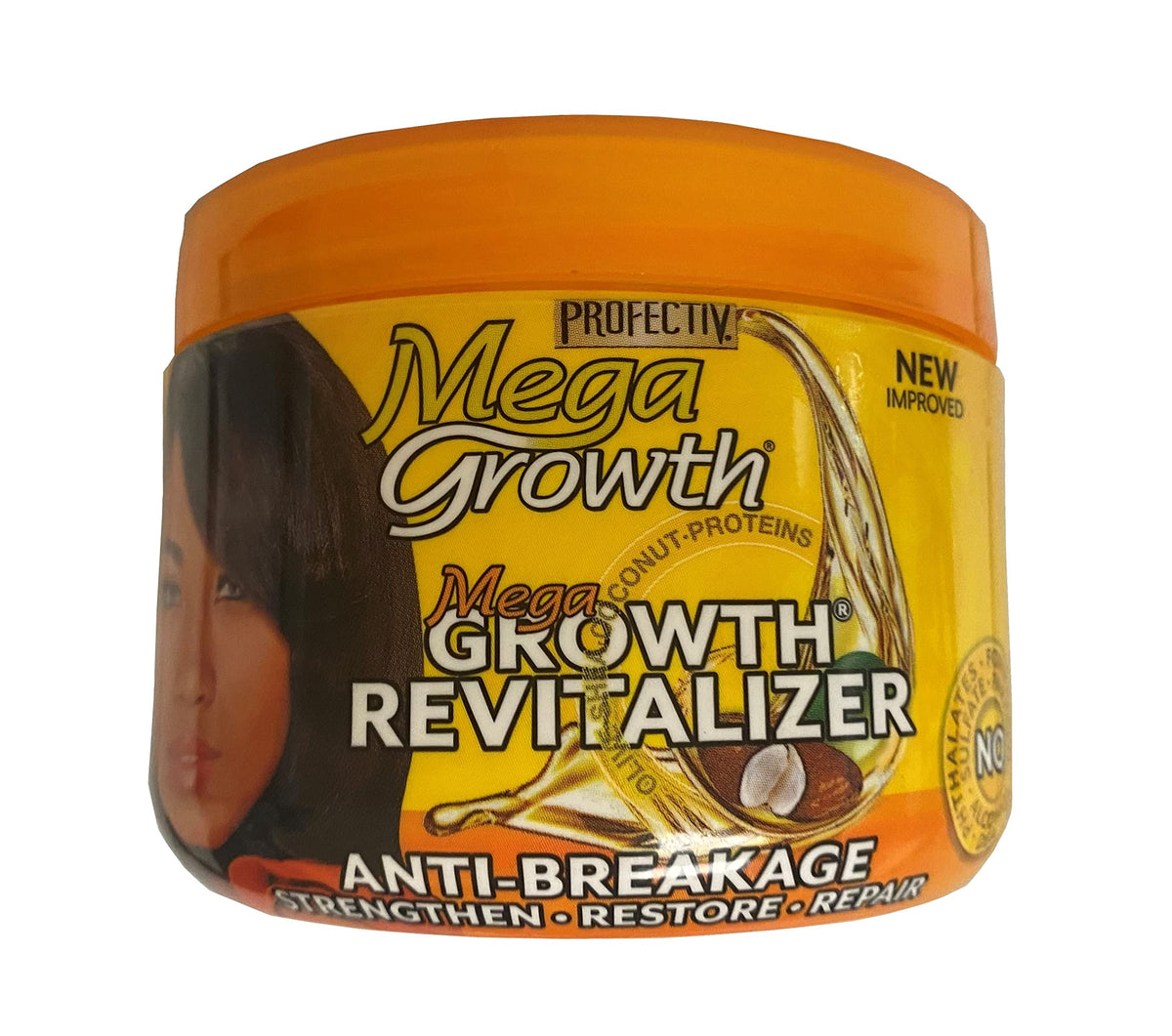 Profectiv Mega Growth Revitalizer Anti-Breakage Treatment, 5 Oz (Pack Of 4)