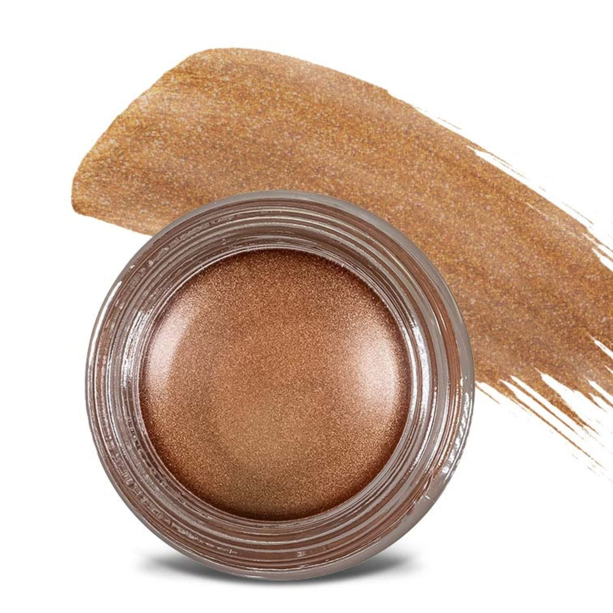 Mommy Makeup Waterproof Creme Eyeshadow - Golden Caramel, Highly Pigmented, Oil-Free, 0.1 Oz