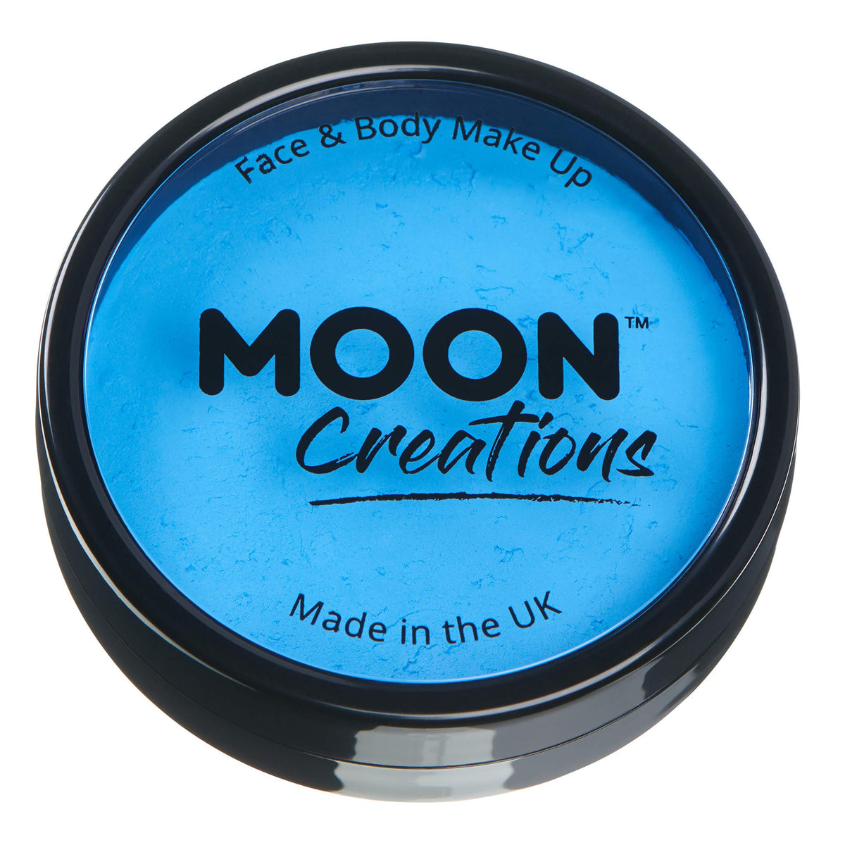 Moon Creations Pro Face & Body Paint - Light Blue, 36G Water Based Makeup For Kids & Adults