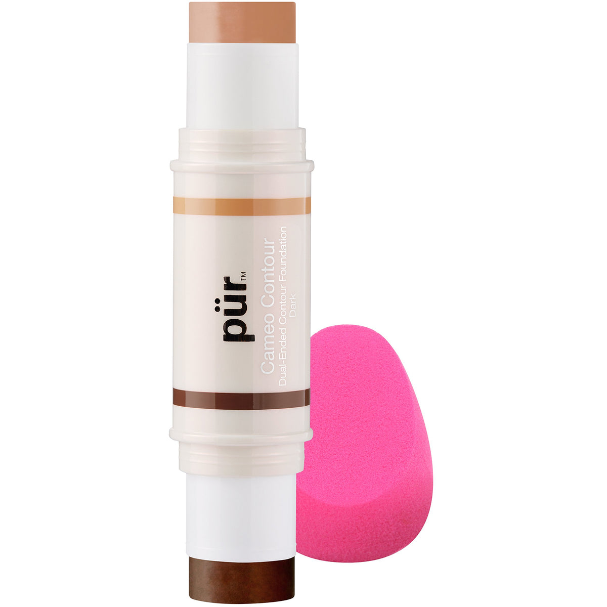 Pür Beauty Cameo Contour & Highlight Stick, Dark, 0.3 Oz - Perfect For Sculpting & Highlighting