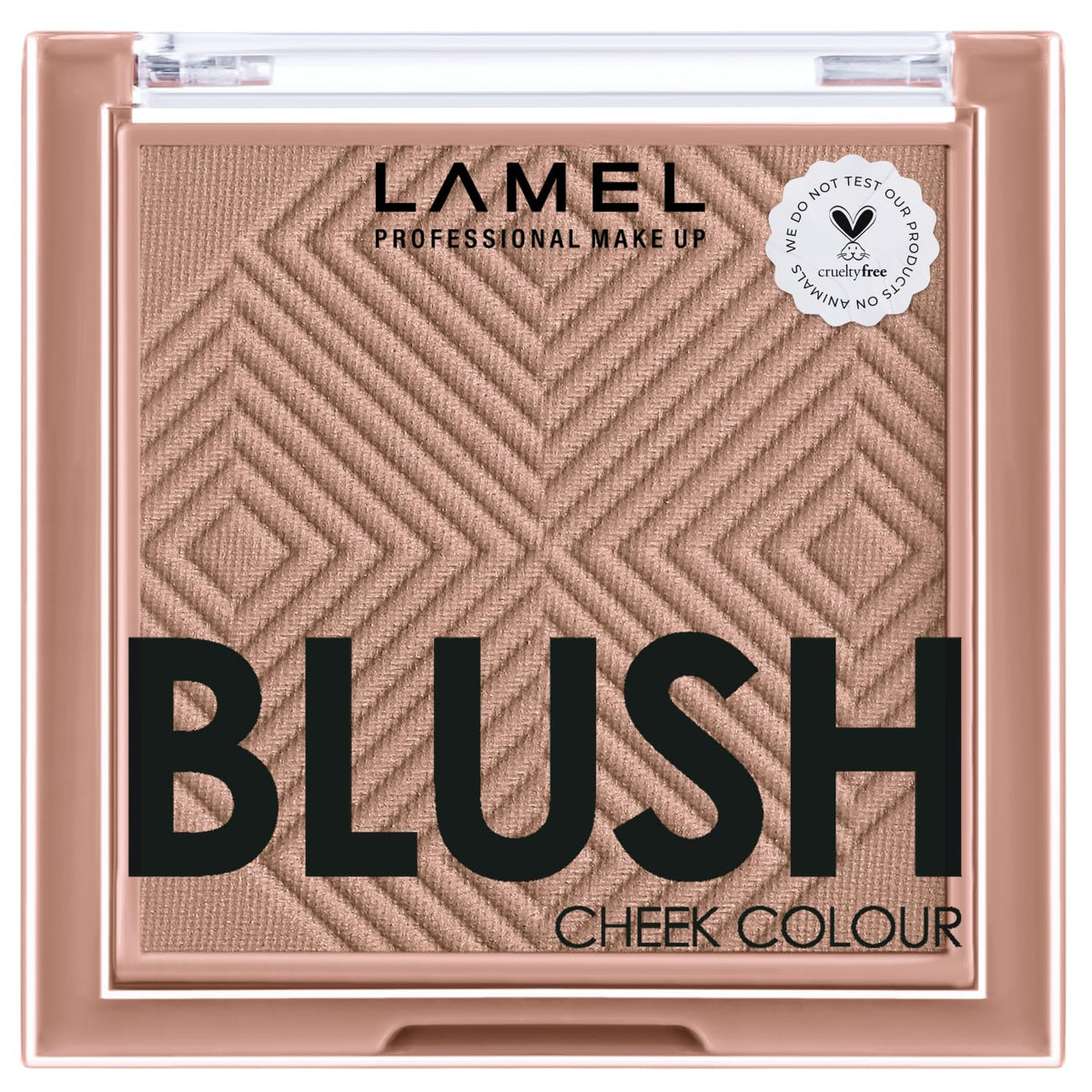 Lamel Blush Cheek Taupe - Lightweight Blendable Powder, 4 Shades, Cruelty-Free, 3.8G