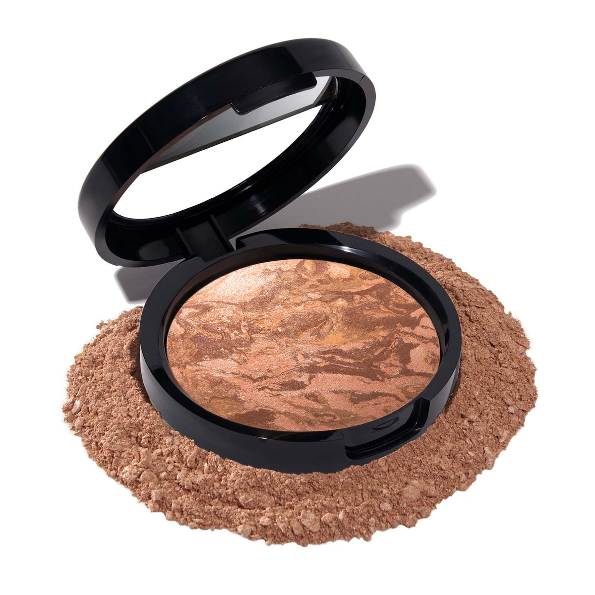 Laura Geller Baked Balance-N-Glow Foundation, 07 Tan, Sheer To Light Coverage, Satin Finish, 2