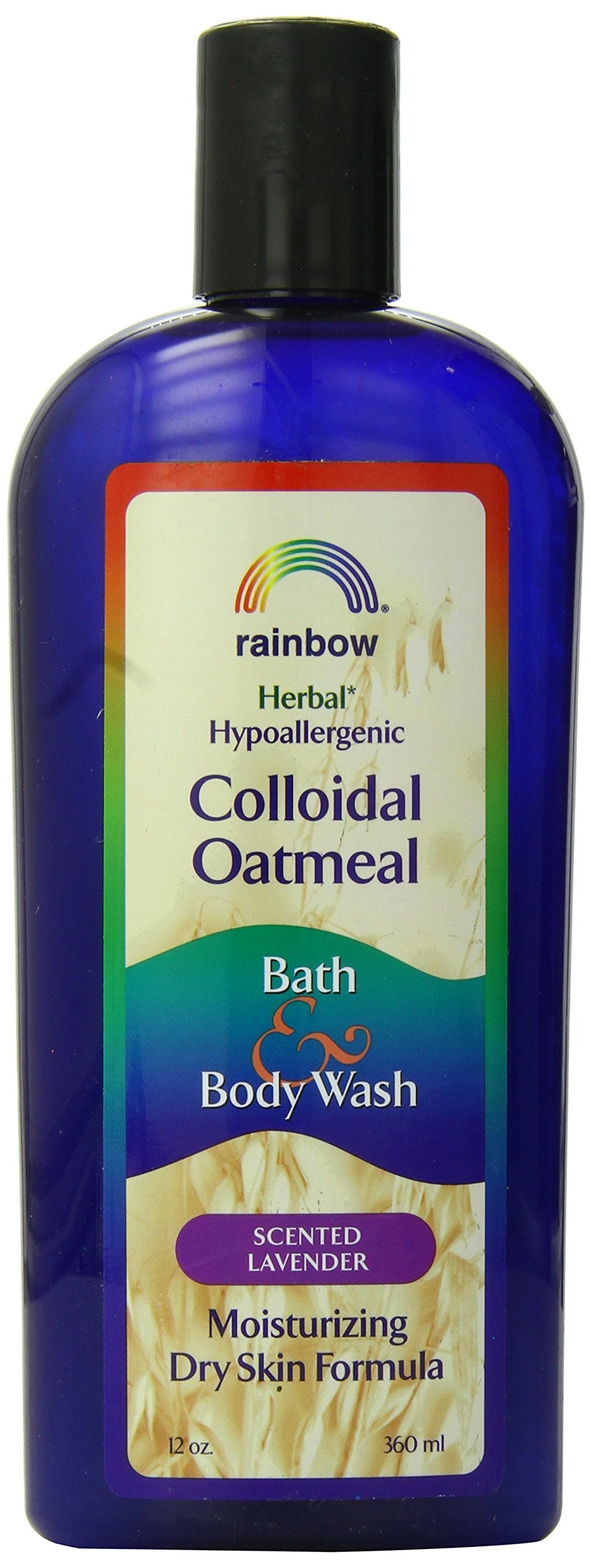 Rainbow Research Lavender Colloidal Oatmeal Bath & Body Wash - 12 Oz