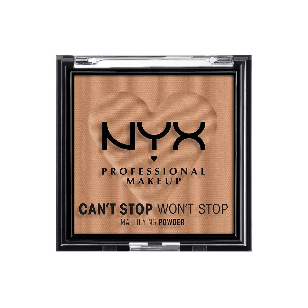 Nyx Professional Makeup Can'T Stop Won'T Stop Mattifying Pressed Powder - Caramel, 0.21Oz