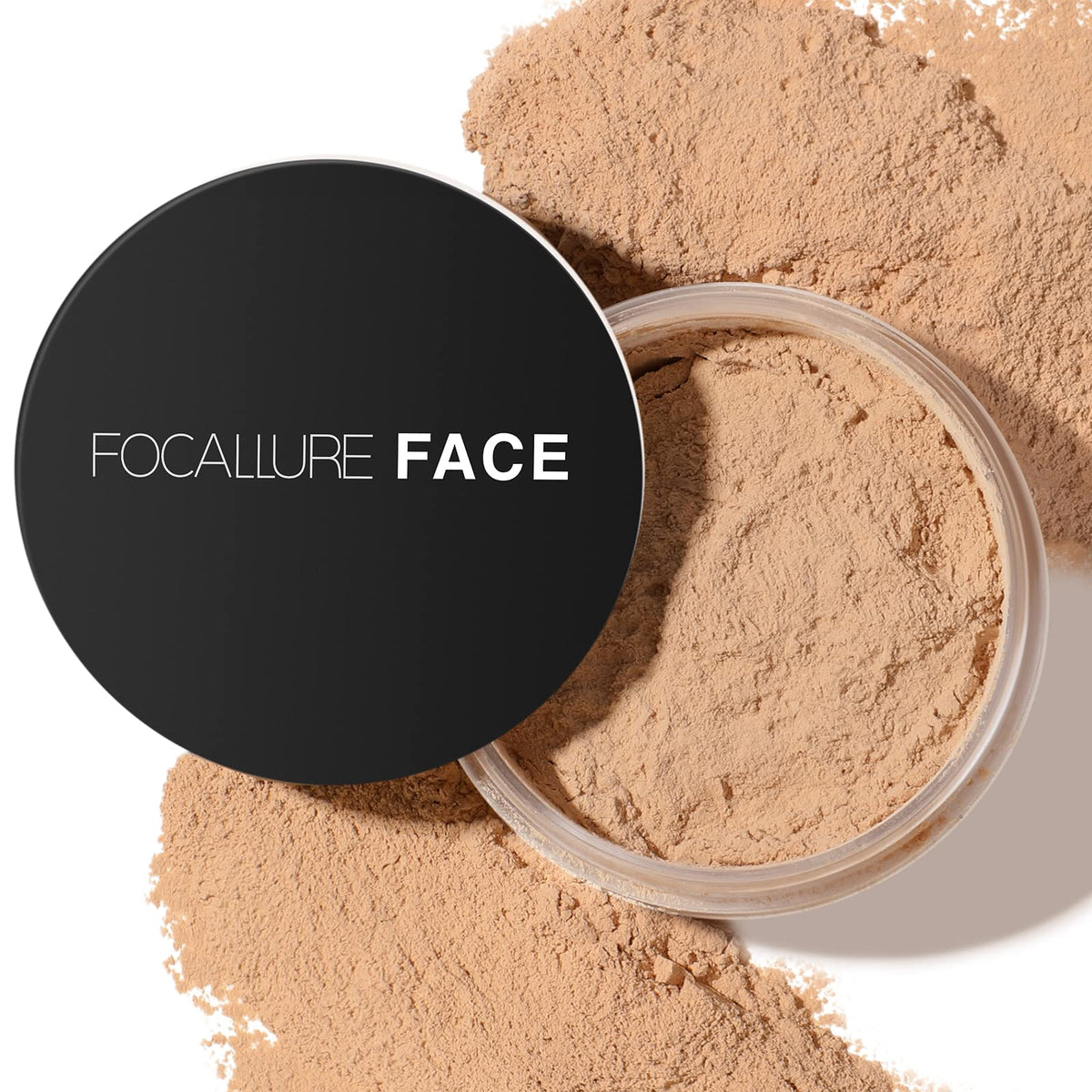 Focallure Translucent Loose Setting Powder - Oil Control, Matte Finish, 0.25Oz, #03 Wheat