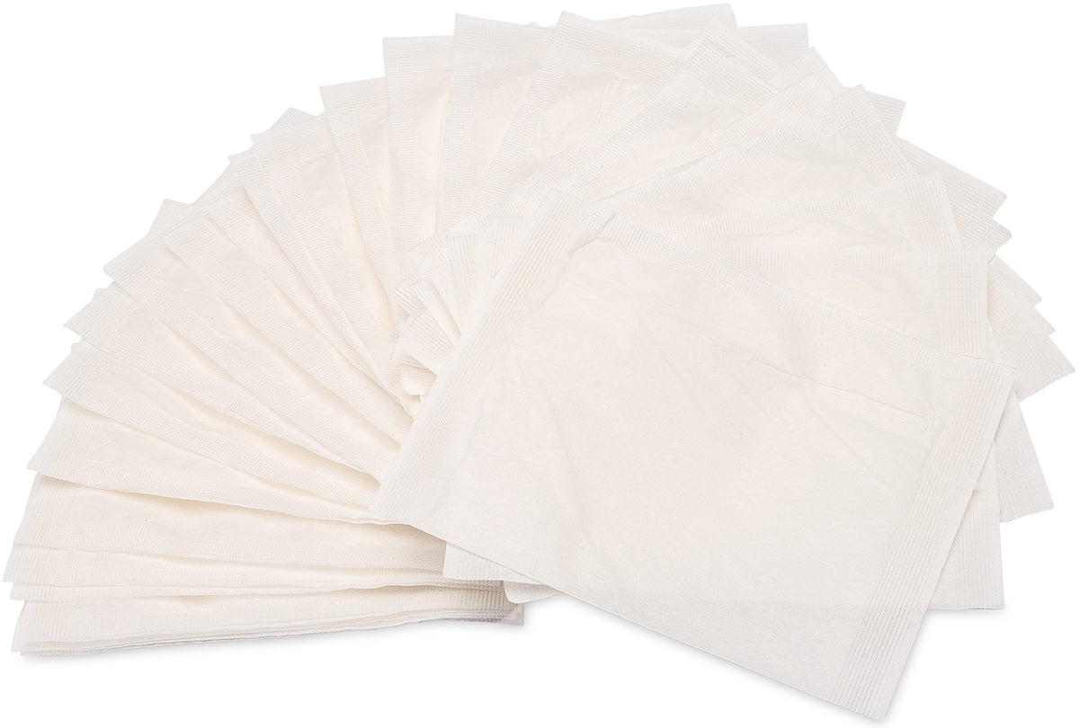 Crinklee Bath Tea Bags - 50 Heat Sealable Herbal Bath Salt Bags For Aromatherapy, Large Size