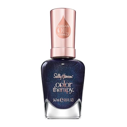 Sally Hansen Color Therapy Nail Polish - Staycation Collection, Time For Blue, 0.5 Fl Oz