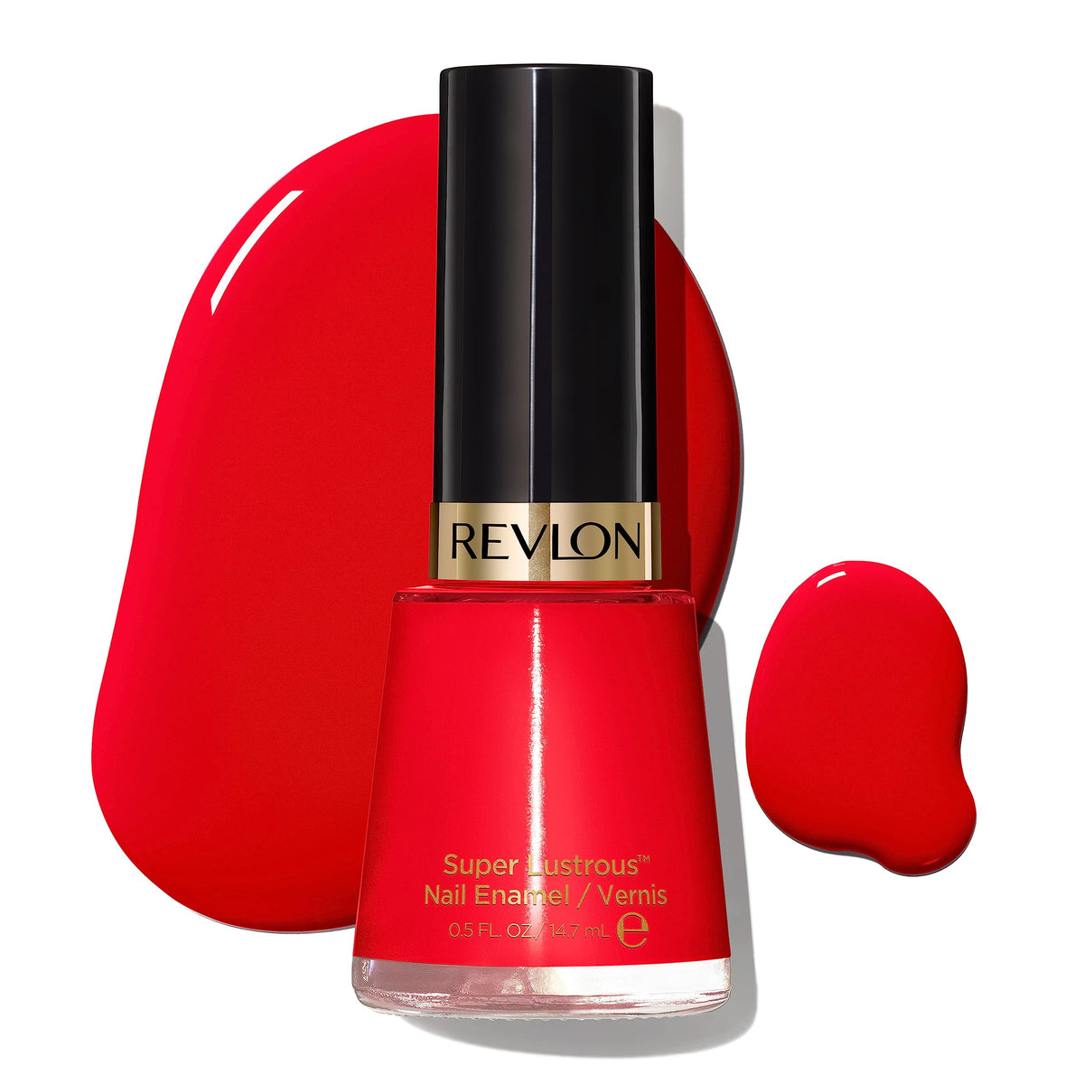 Revlon Super Lustrous Nail Polish 640 Fearless, Chip Resistant, Longwear, 0.5 Fl Oz.