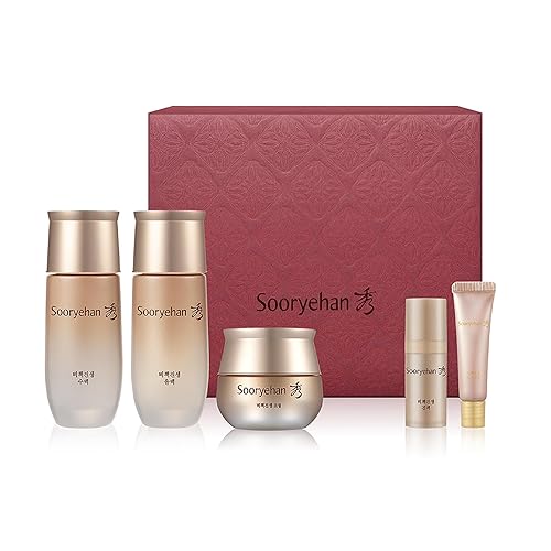 Sooryehan Bichaek True-Rejuvenating Skincare Set - Firm & Radiant Skin With Ginseng & Amino Acids