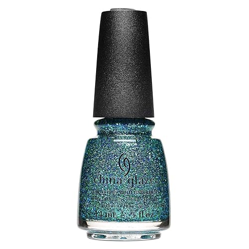 China Glaze Teal The Fever Nail Polish - 0.5 Fl Oz Teal Green Color, High-Quality Formula