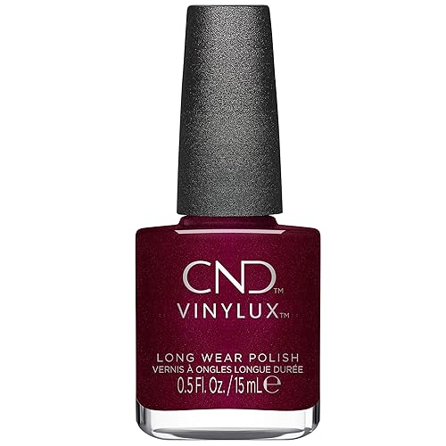 Cnd Vinylux Masquerade Red Nail Polish - Gel-Like Shine, Chip Resistant, 0.5 Fl. Oz