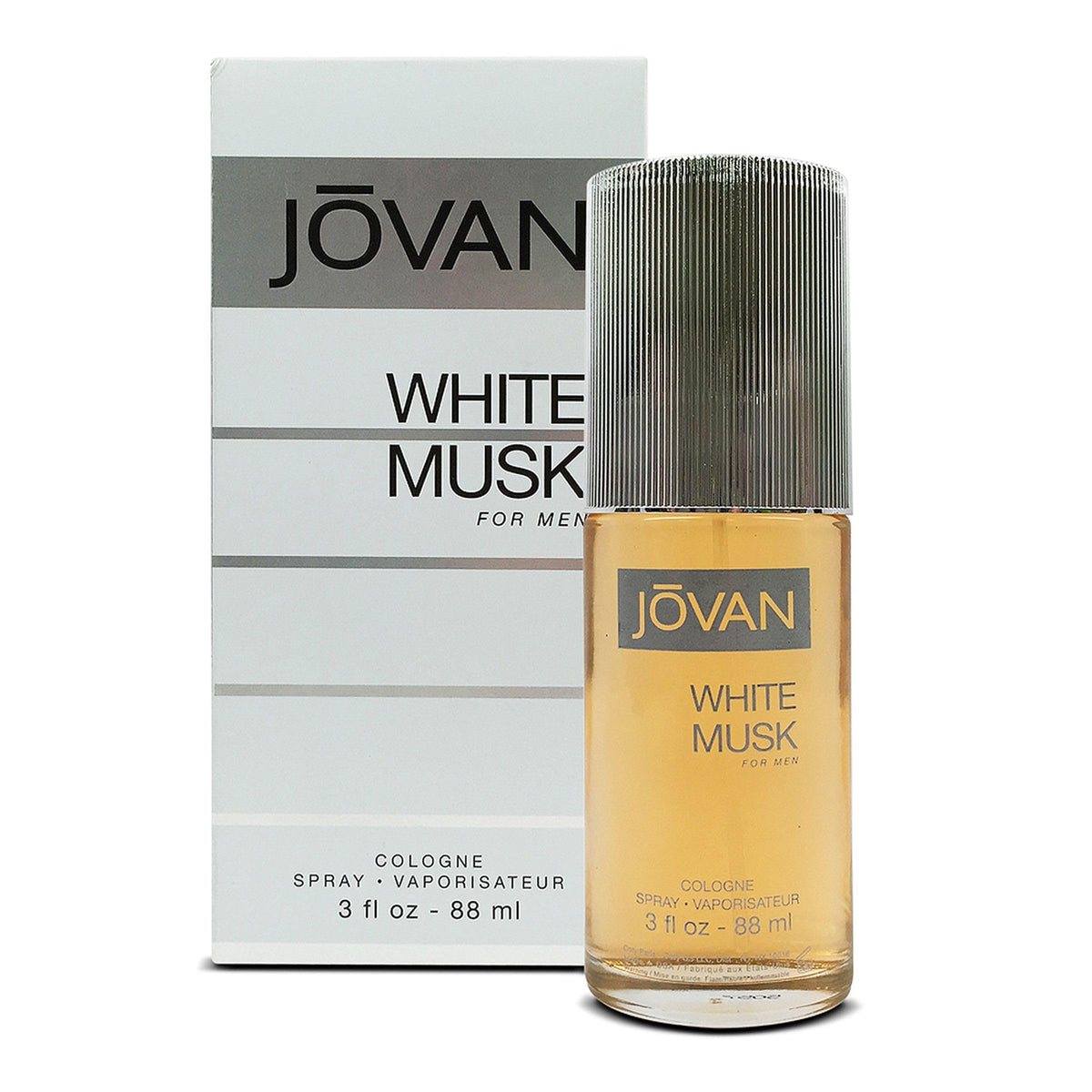 JOVAN WHITE MUSK Cologne Spray for Women, 3 Fl Oz - Fresh Floral Fragrance by Jovan