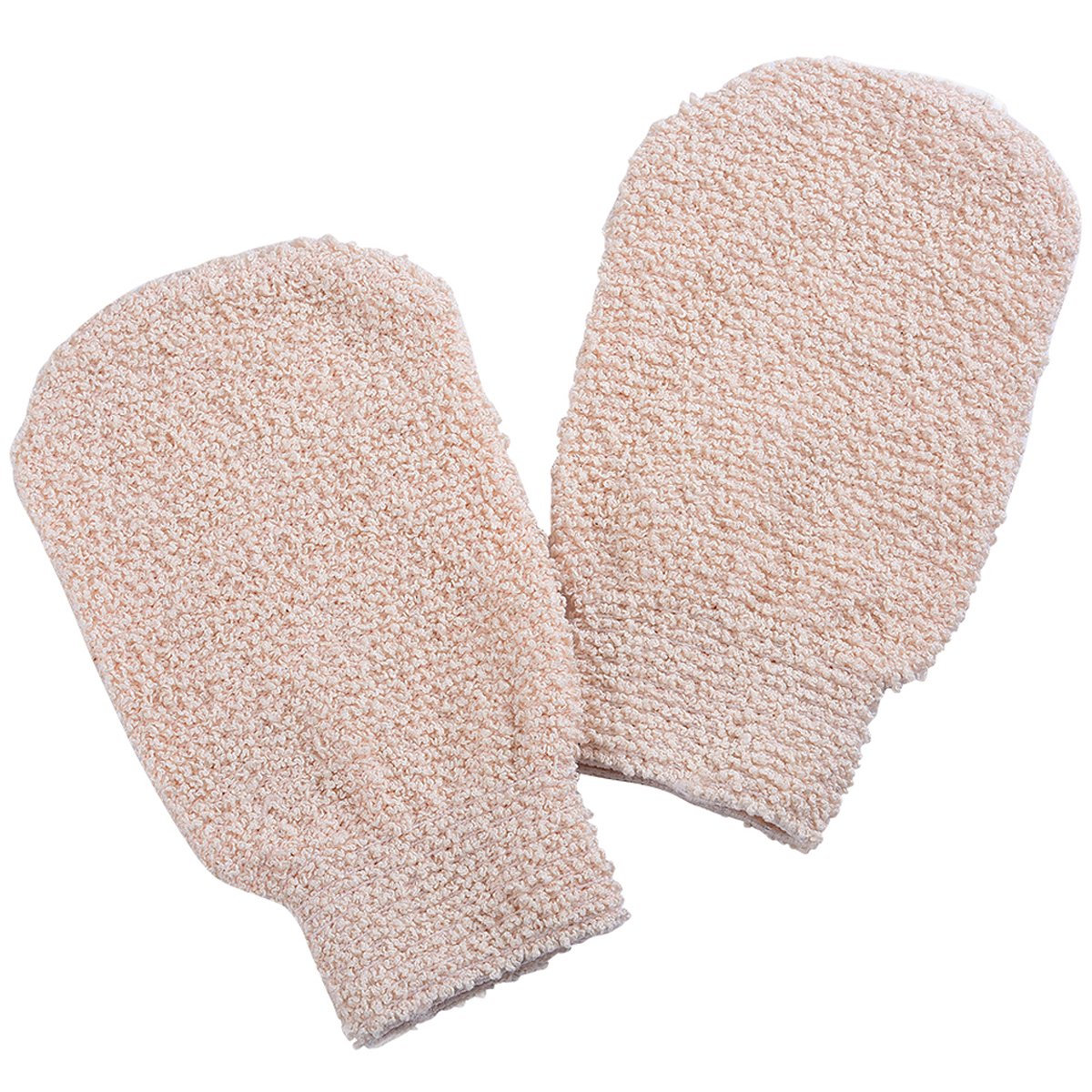 I Frmmy Bath Shower Gloves - Elastic Mitts For Deep Cleansing & Exfoliation (2 Packs)