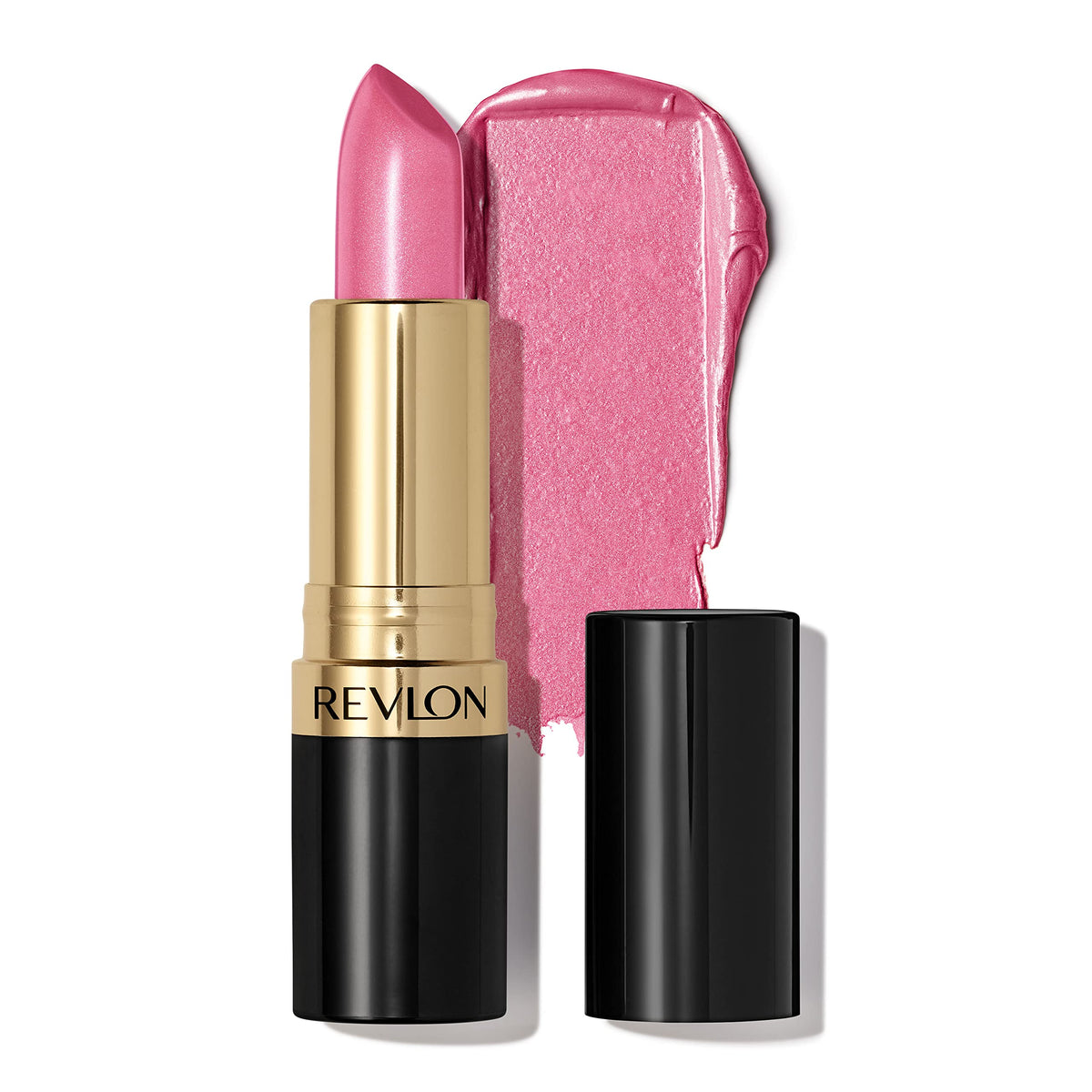 Revlon Super Lustrous Lipstick, Creamy Moisturizing Formula, Gentlemen Prefer Pink, 0.15 Oz