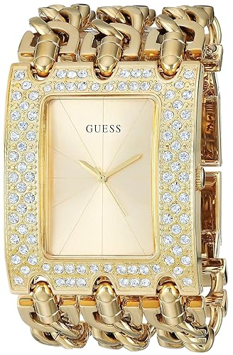 Guess Women'S U1275L2 Gold Stainless Steel Analog Quartz Watch