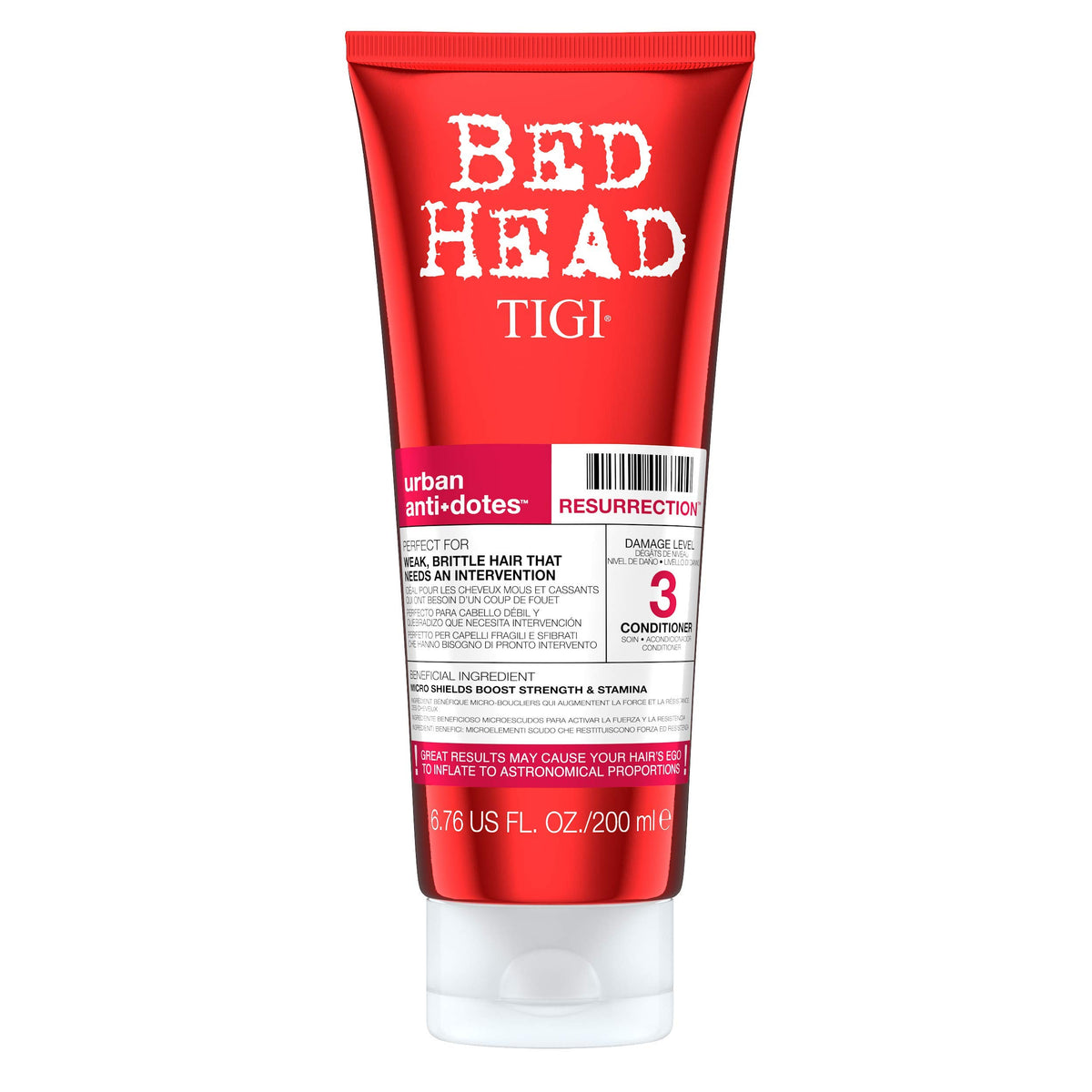 Tigi Bed Head Urban Antidotes Resurrection Conditioner For Damaged Hair, 200Ml