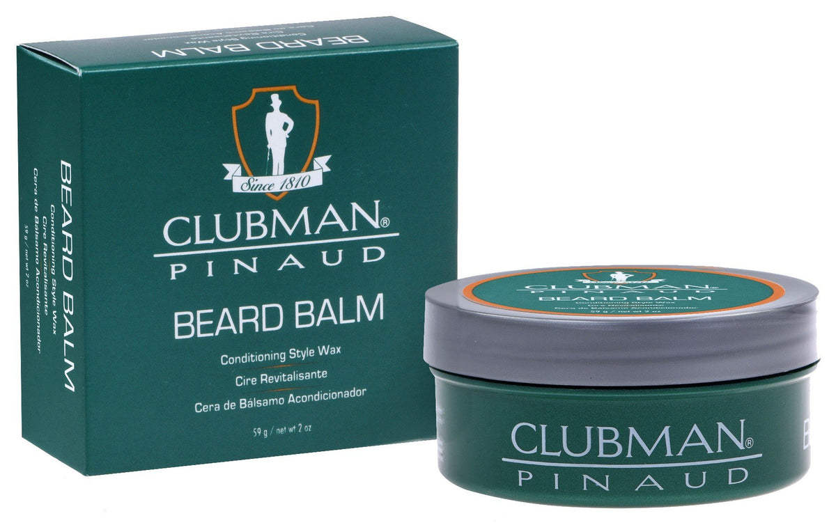 Clubman Beard Balm 3 Pack - 2 Ounce (59Ml) Moisturizing Beard Care For Men