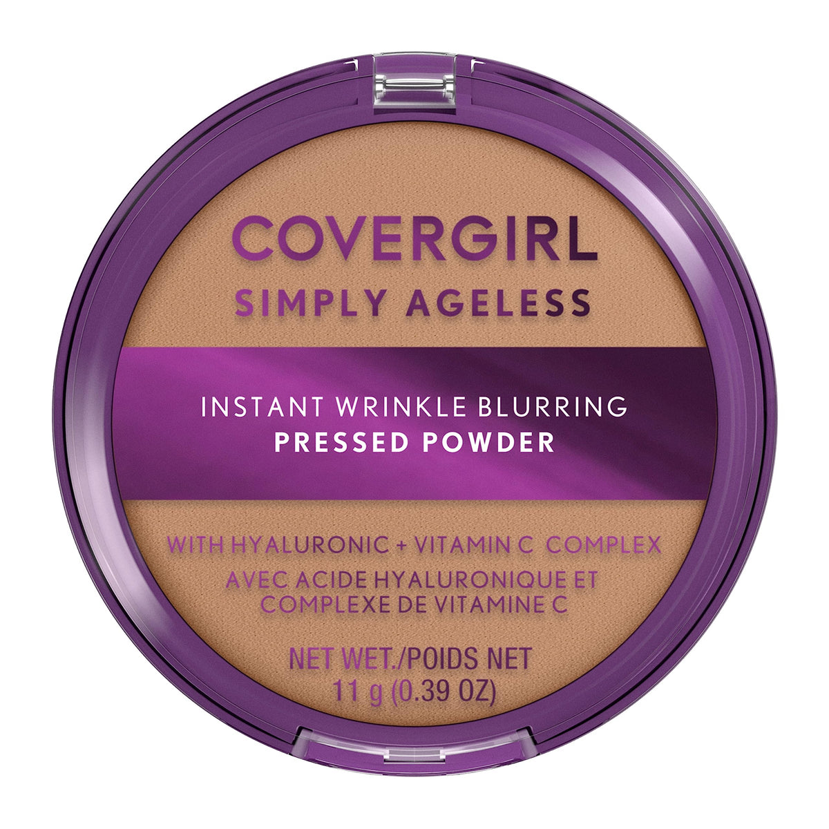 Covergirl Simply Ageless Instant Wrinkle Blurring Powder, Natural Beige, 0.39 Oz.