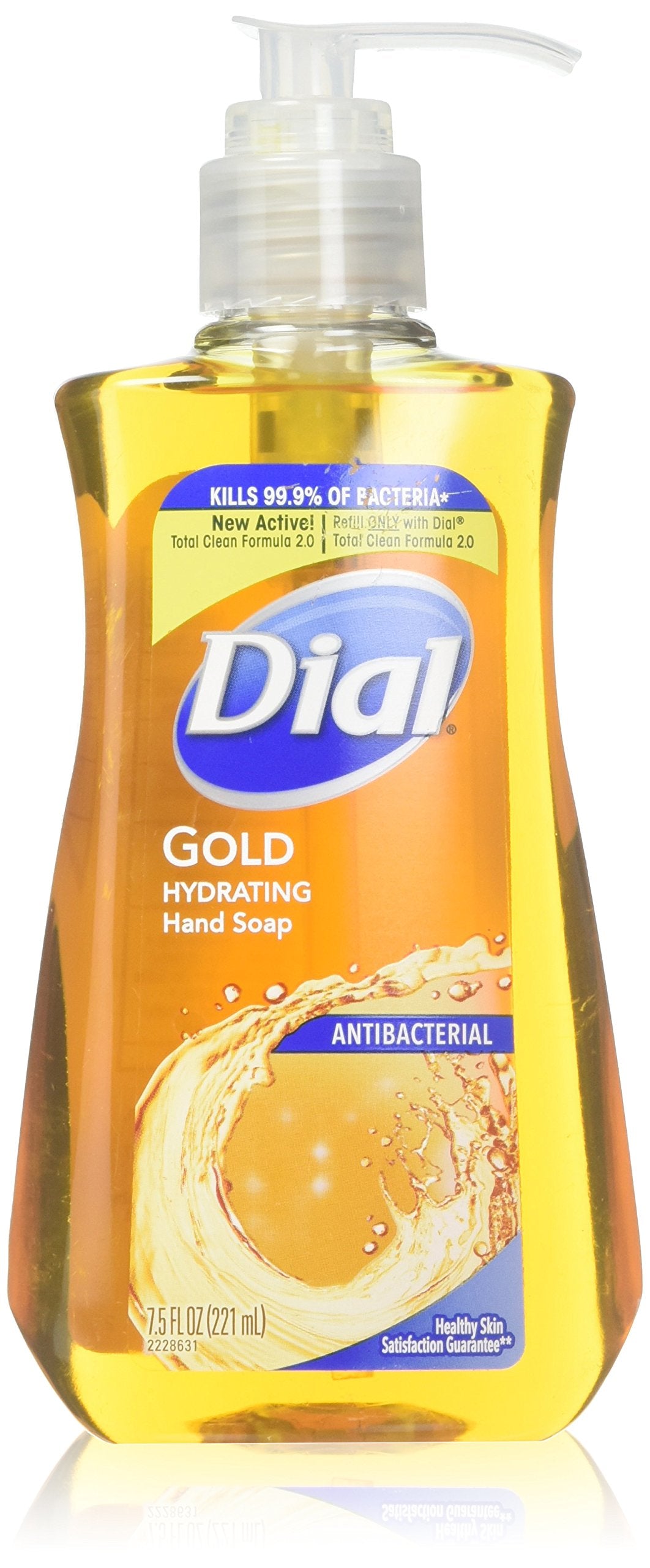 Dial Gold Liquid Hand Soap, 7.5 Oz (Pack Of 3) - Moisturizing Orange Hand Wash