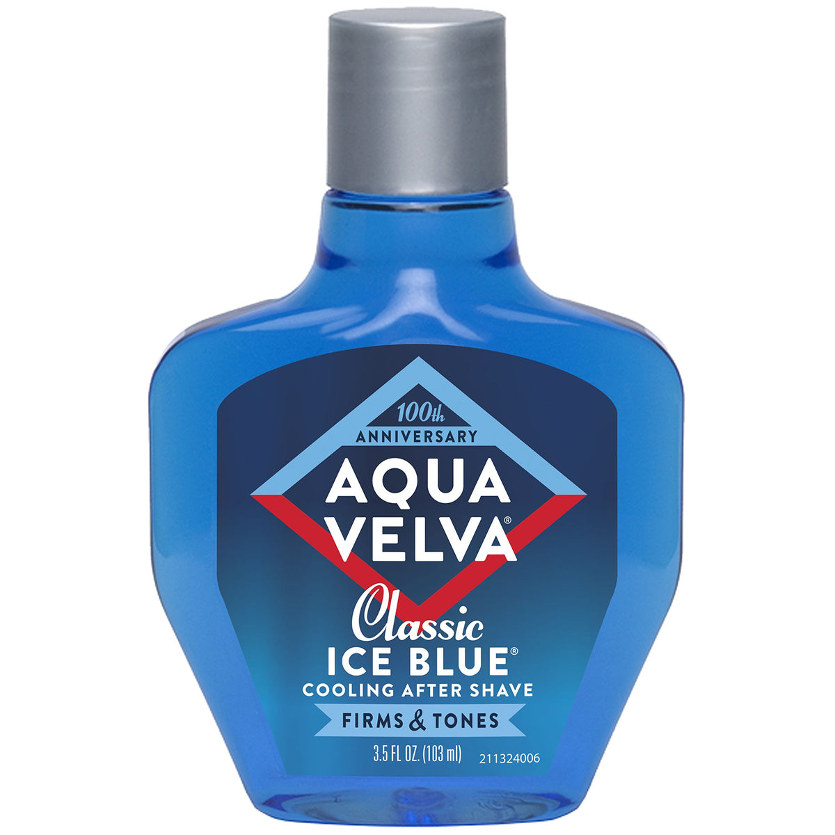 Aqua Velva Classic Ice Blue After Shave, 3.5 Oz - Soothes, Cools & Refreshes Skin