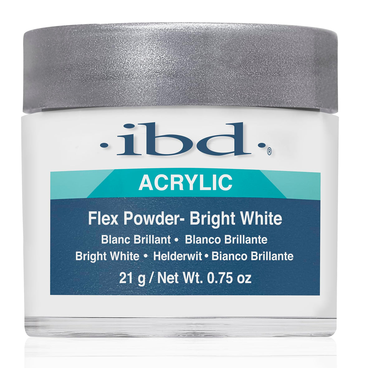 Ibd Flex Powder, Bright White, 0.75 Ounce - Professional Nail Art & Gel Enhancements