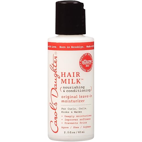 Carol'S Daughter Travel Hair Milk Leave In Moisturizer, 2 Fl Oz - Nourishing Hair Care