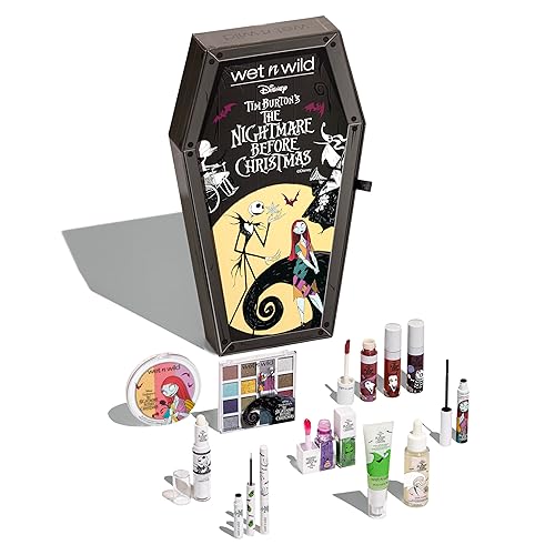 Wet N Wild Nightmare Before Christmas 13 Piece Limited Edition Pr Box Makeup Set