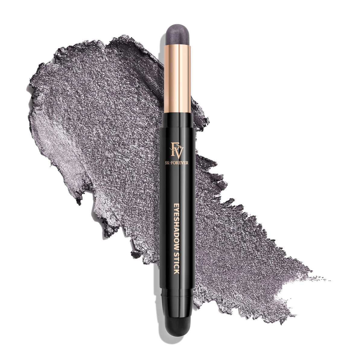 Fv Shimmer Eyeshadow Stick - Long Lasting, Waterproof, Smoky Grey, High Pigment Cream Eyeshadow