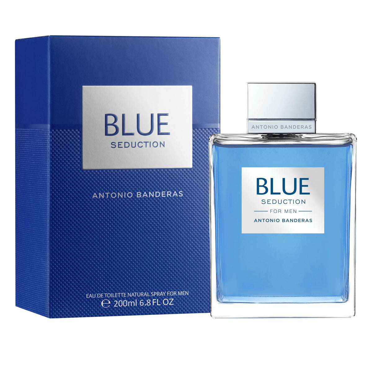 Antonio Banderas Blue Seduction Eau De Toilette Spray For Men, 6.7 Fl Oz - Fresh, Long Lasting