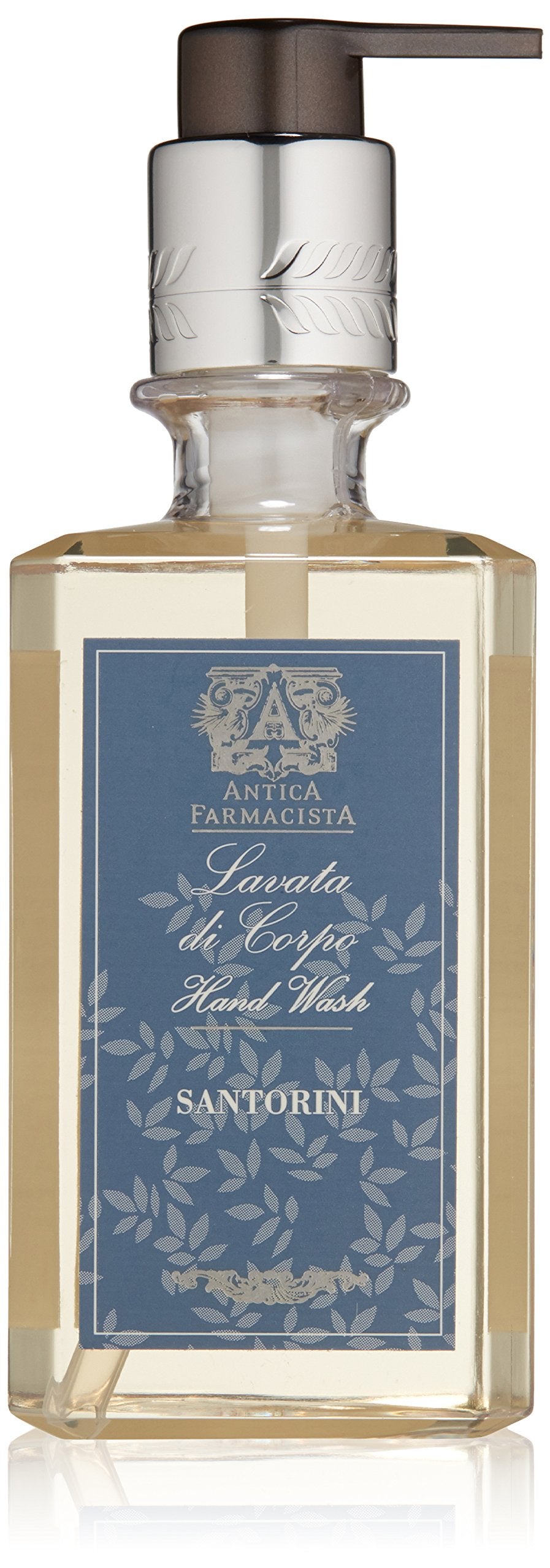 Antica Farmacista Santorini Hand Wash, 10 Fl Oz - Luxurious Wood Scented Liquid Soap