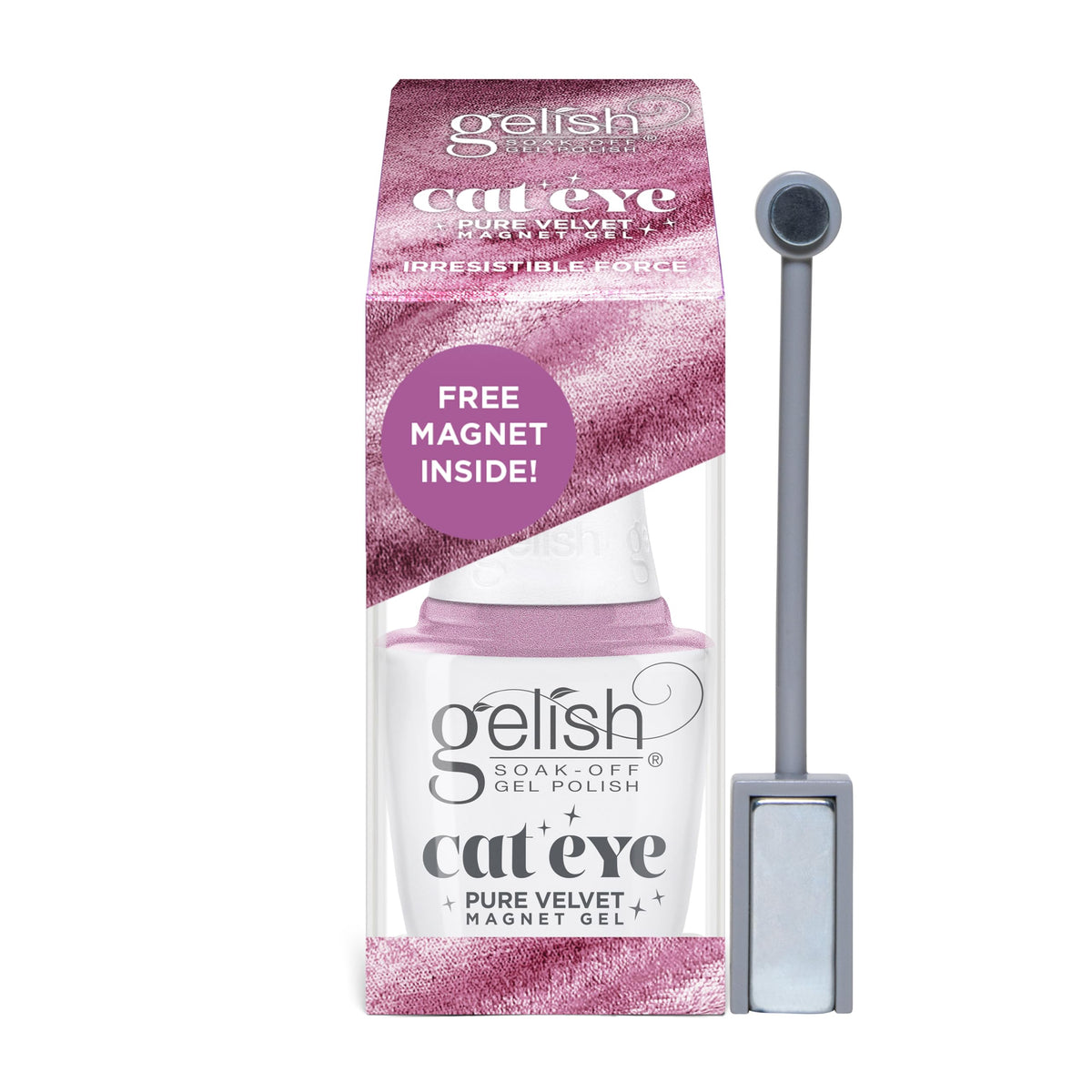 Gelish Cat Eye Pure Velvet Magnet – Two-Toned Magnetic Gel Polish, 15Ml, Vegan & Cruelty-Free