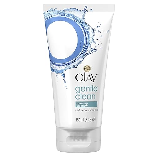 Olay Gentle Clean Foaming Face Cleanser For Sensitive Skin, 5 Oz - Pack Of 5