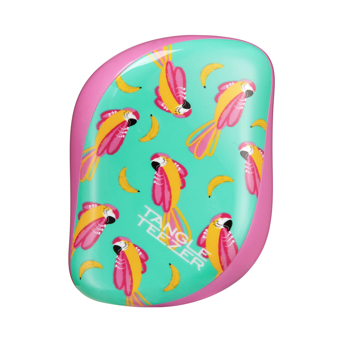 Tangle Teezer Compact Styler Hairbrush - Paradise Bird Color, Heat Material, 1 Pack