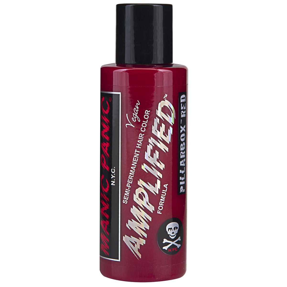 Manic Panic Pillarbox Red Amplified Semi Permanent Hair Dye - Vegan & Ammonia-Free, 4 Fl Oz