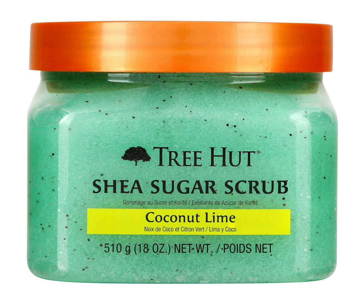 Tree Hut Shea Sugar Body Scrub Coconut Lime - 18 Oz Exfoliating Body Scrub For Smooth Skin