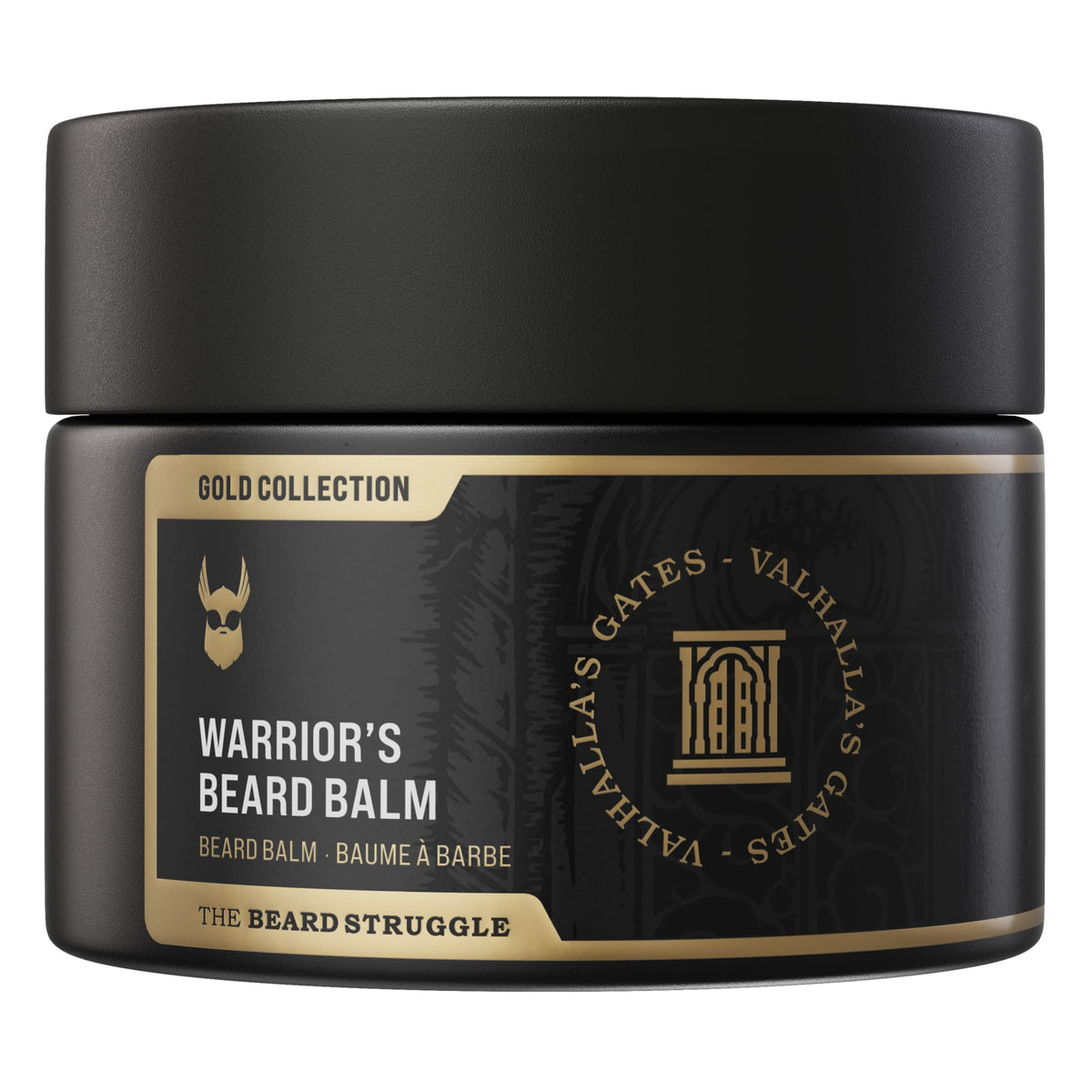 The Beard Struggle Warrior’S Beard Balm - Valhalla'S Gates, 100% Natural, 50G, Non-Greasy