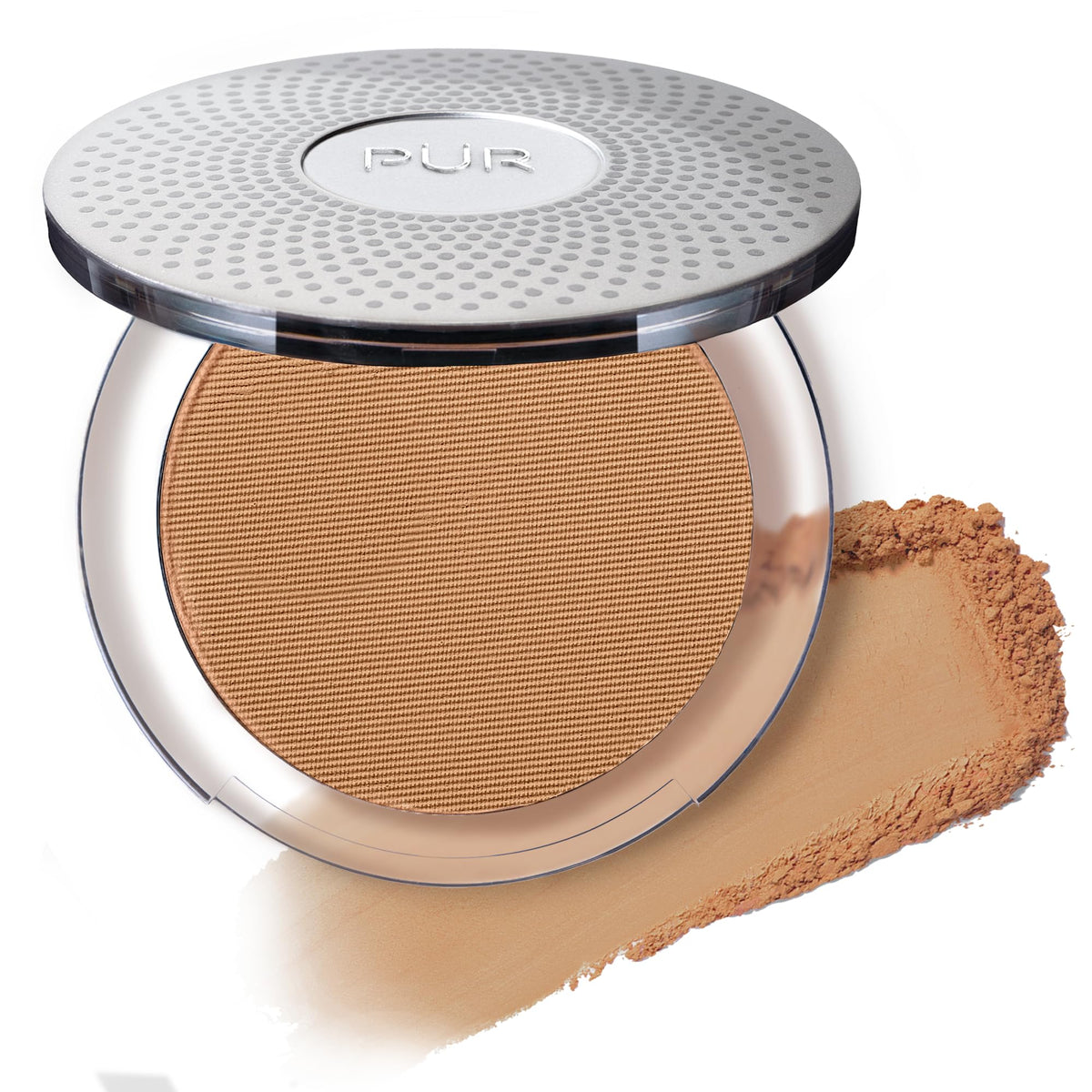 Pur Beauty 4-In-1 Pressed Mineral Foundation Powder Spf 15 - Tan, Medium To Full Coverage