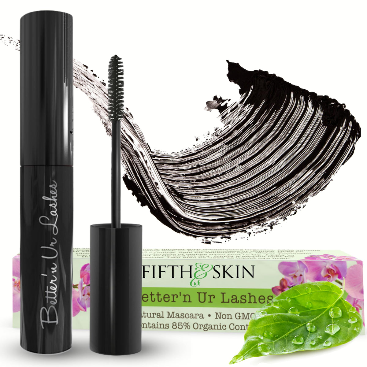 Fifth & Skin Better'N Ur Lashes Natural Mascara - 100% Natural Black, 1 Count