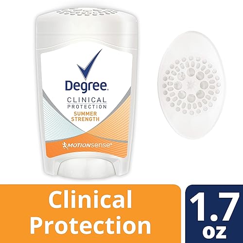 Degree Clinical Protection Anti-Perspirant Deodorant, Summer Strength, 1.7 Oz