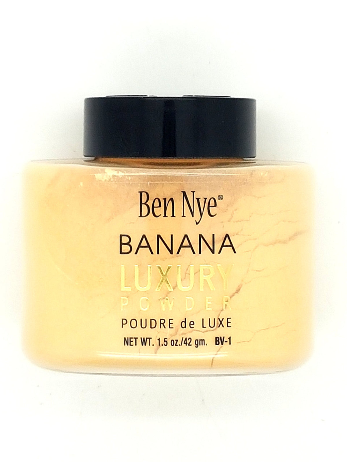 Ben Nye Luxury Banana Powder - 1.5Oz | Translucent Setting Powder For Makeup Finish