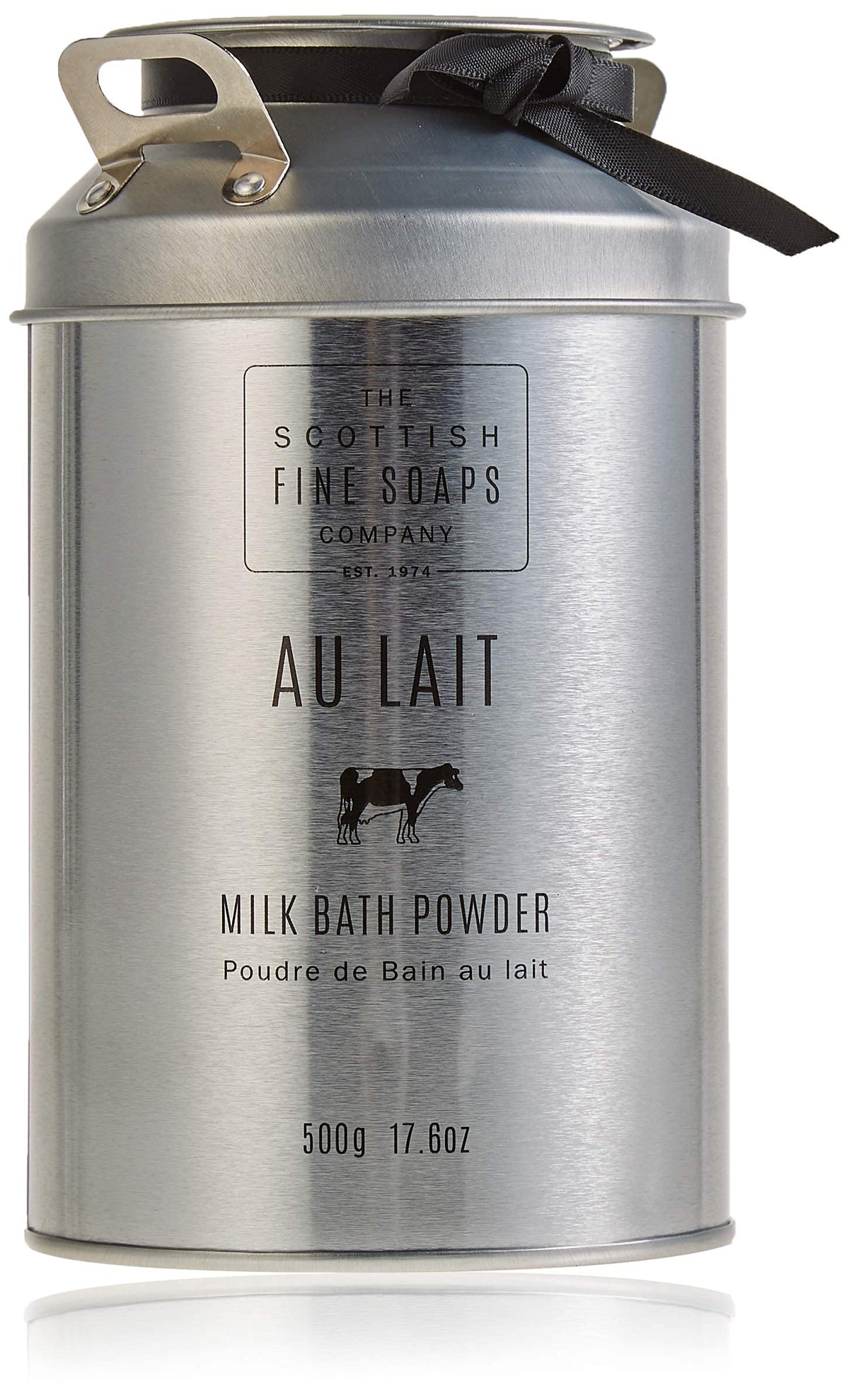 Scottish Fine Soaps Au Lait Milk Bath Powder, 500G - Nourishing, Relaxing Bath Experience