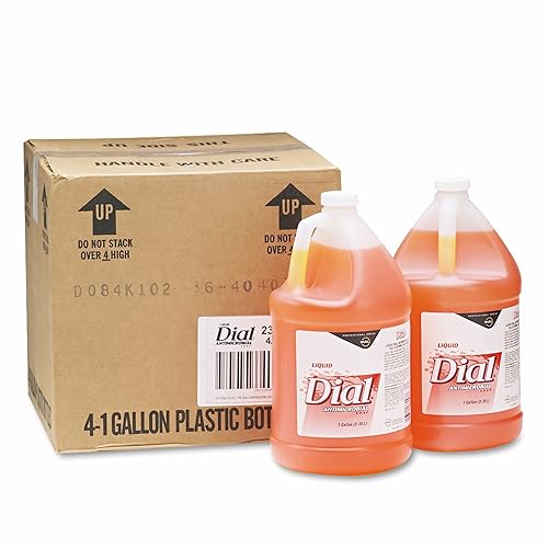 Dial Antimicrobial Soap, Gold - 4 Gallons Per Case, Effective Hand Hygiene Solution