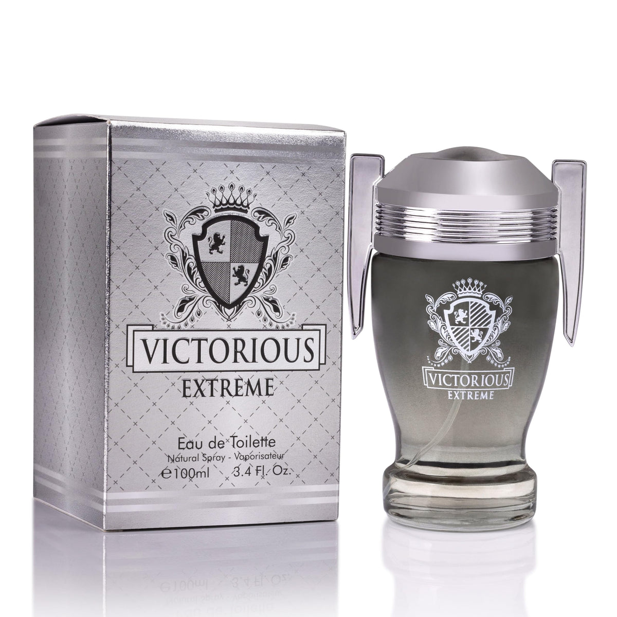 Urban Collection Victorious Extreme Eau De Toilette For Men - Fruity & Salty, 3.4 Fl Oz