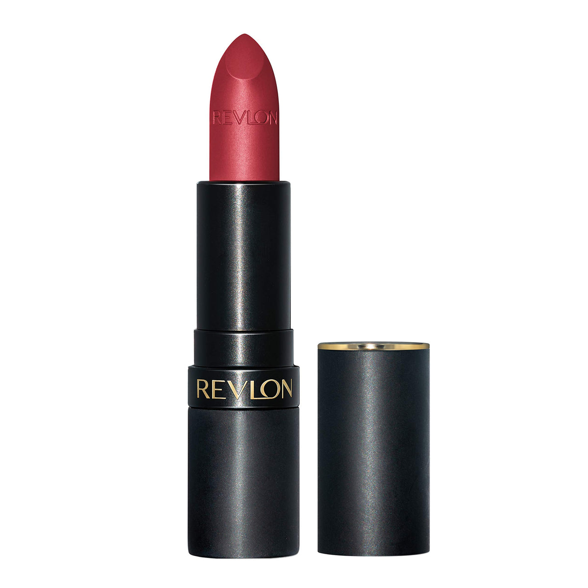 Revlon Super Lustrous Luscious Mattes Lipstick, Red 008 Show Off, 0.15 Oz