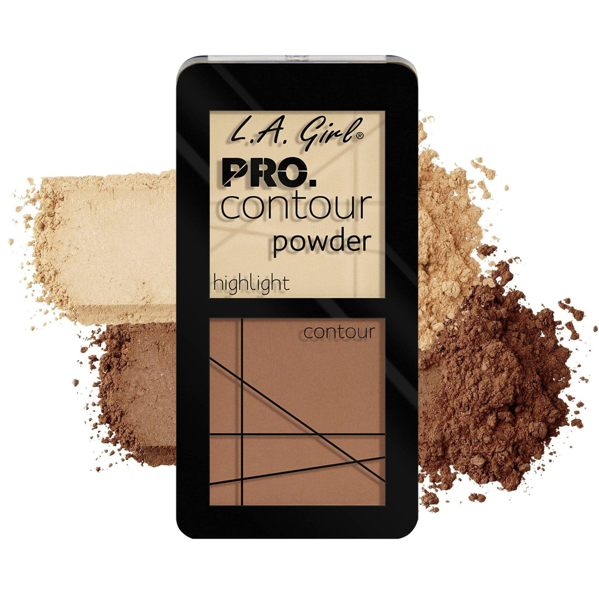 L.A. Girl Pro Contour Powder, Light - 1 Ounce, Perfect For Sculpting And Highlighting