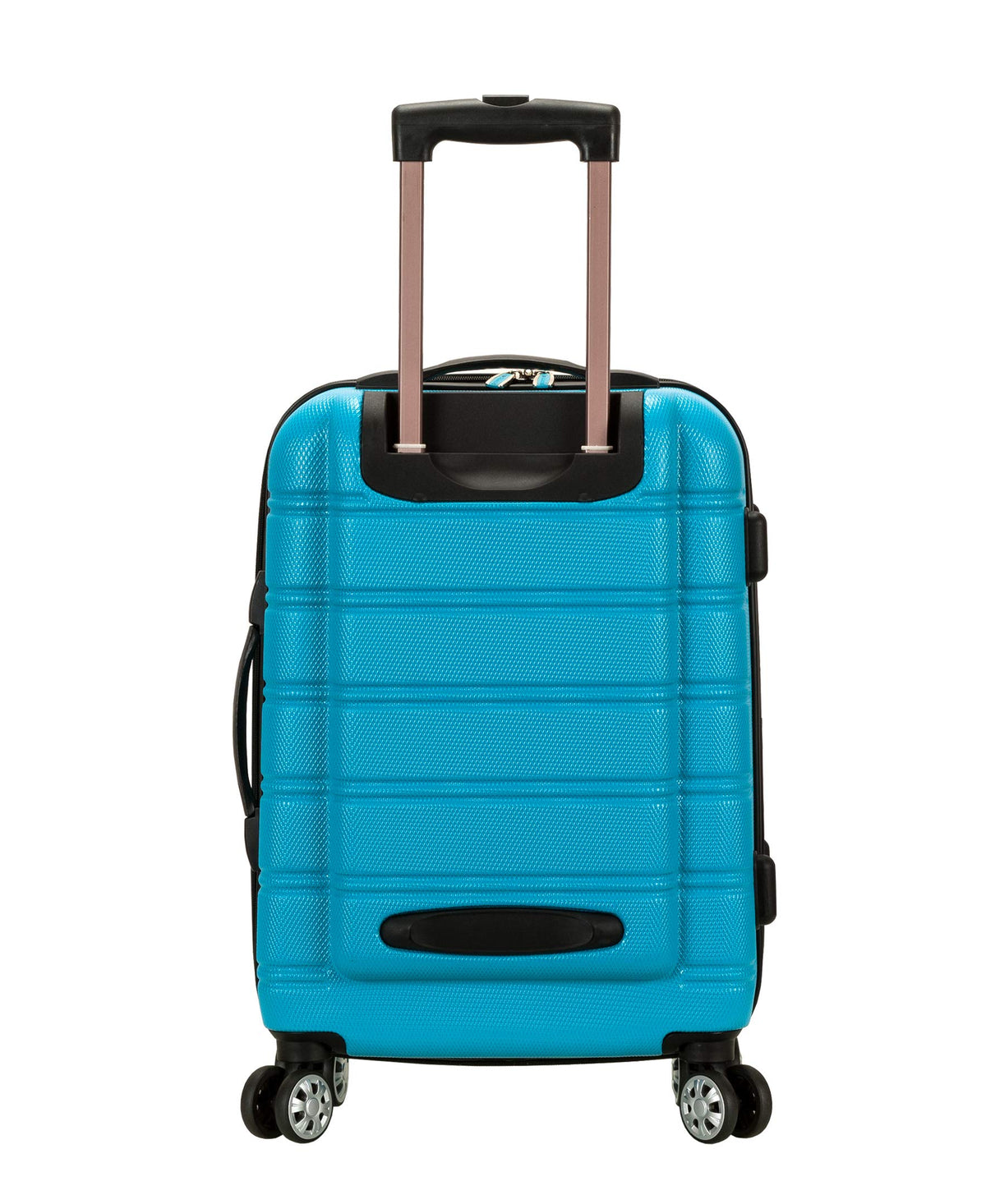 Rockland Melbourne Turquoise Hardside Carry-On Luggage 20-Inch Expandable Spinner Wheel