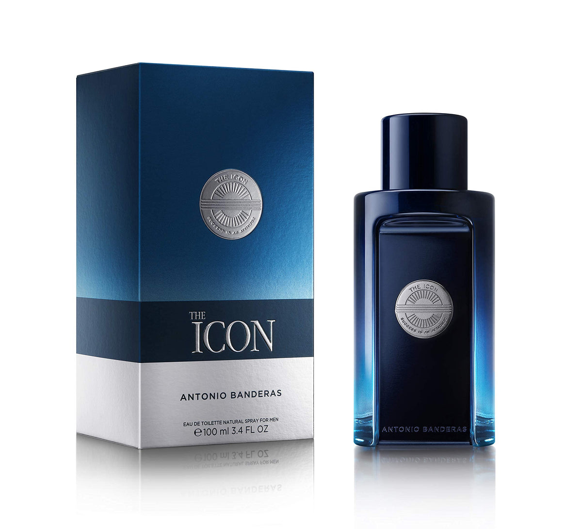 Antonio Banderas The Icon Eau De Perfume For Men  Long Lasting  Virile  Elegant  Trendy And Sexy Scent  Wood  Amber  And Sand