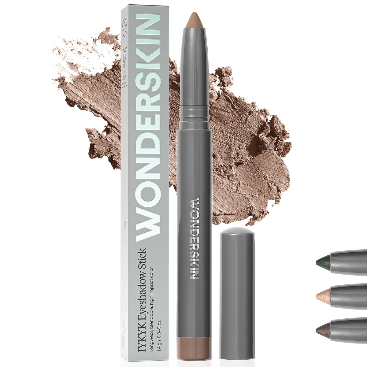 Wonderskin Iykyk Waterproof Matte Eyeshadow Stick - Longwear Budge-Proof In Mink